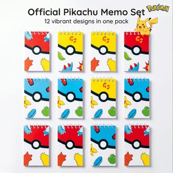 Pokémon-Serie Notizblöcke. Geeignet für Schul- und Büronotizen. Schulbedarf-Geschenkset für den Schulanfang