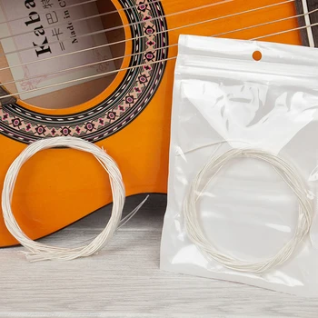 Saitenset für klassische Gitarre, Nylon-Ersatz, 6-teiliges Saitenset für klassische Gitarre (6 Stück)