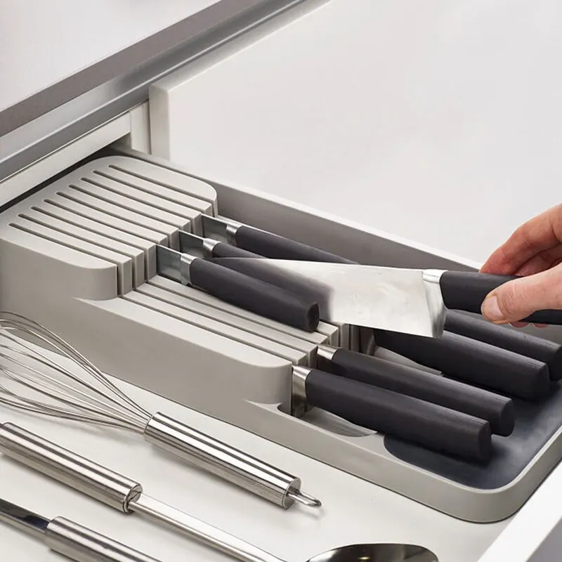 Küche Schublade Besteck Ablage Messer Halter Löffel Gabeln – Bild 5