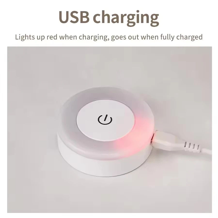 Min Energiesparende Led Touch Sensor Nacht Lichter USB – Bild 2