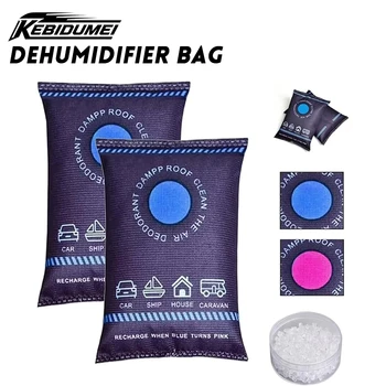 KEBUDUMEI Wiederverwendbare Silikon-Luftentfeuchter-Tasche, Schrank, Feuchtigkeitsabsorber