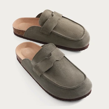 Lächeln Pop Kork Wildleder Clogs Hausschuhe für Frauen Männer Clogs Schuhe klassische Kork Antislip Outdoor