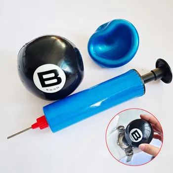 Uhrengehäuse, offene Kugel, langlebig, 6,5 cm, Schwarz 8088, Gummi, sicher, zuverlässig, tragbar