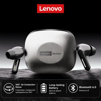 Lenovo LE209 kabelloser Bluetooth-Kopfhörer für Business und Musik, HD-Anrufe mit Mikrofon, 30 Stunden