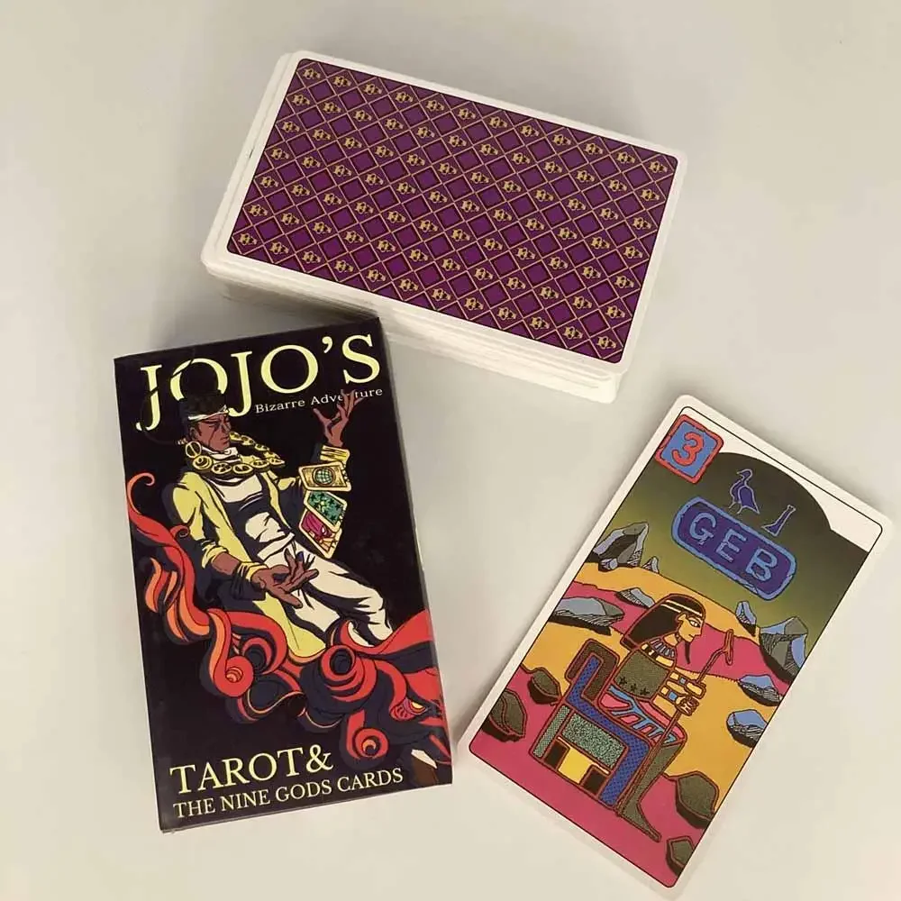 10,3 * 6 cm JoJo Tarotkarten Deck Kartenspiel 84 Stk – Bild 5