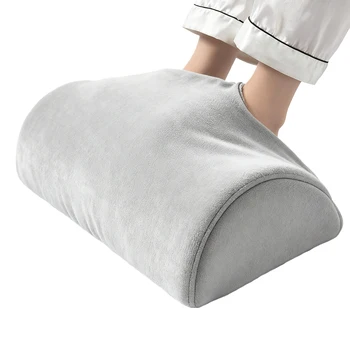 Fuß unter dem Schreibtisch, Fußhocker mit warmer Fußtasche, bequemes Fußpolster aus Lammwolle, geeignet