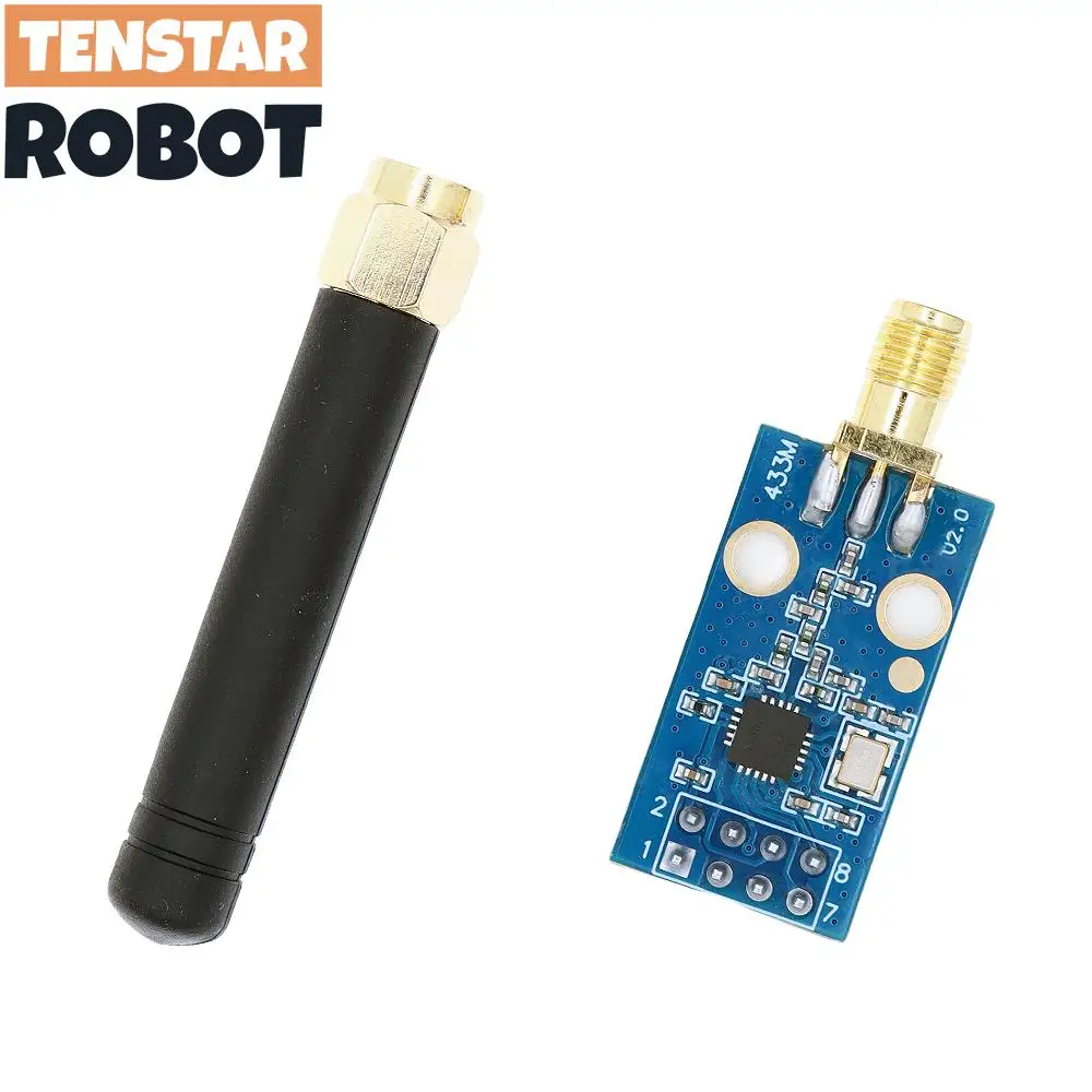TENSTAR CC1101 433 MHz Funkmodul mit SMA 50 cm Antenne – Bild 5