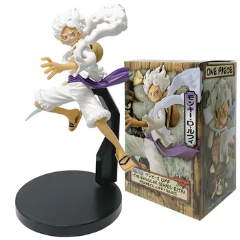 Anime ONE PIECE Figur Spielzeug 18cm Nika Monkey D Ruffy Action-figuren Puppen Pvc Modell Sammeln Statue