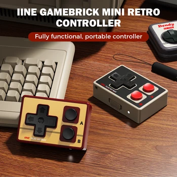 IINE Gamebrick Mini Retro Tragbarer Controller für Android / iOS / Simulationsspiel, tragbarer