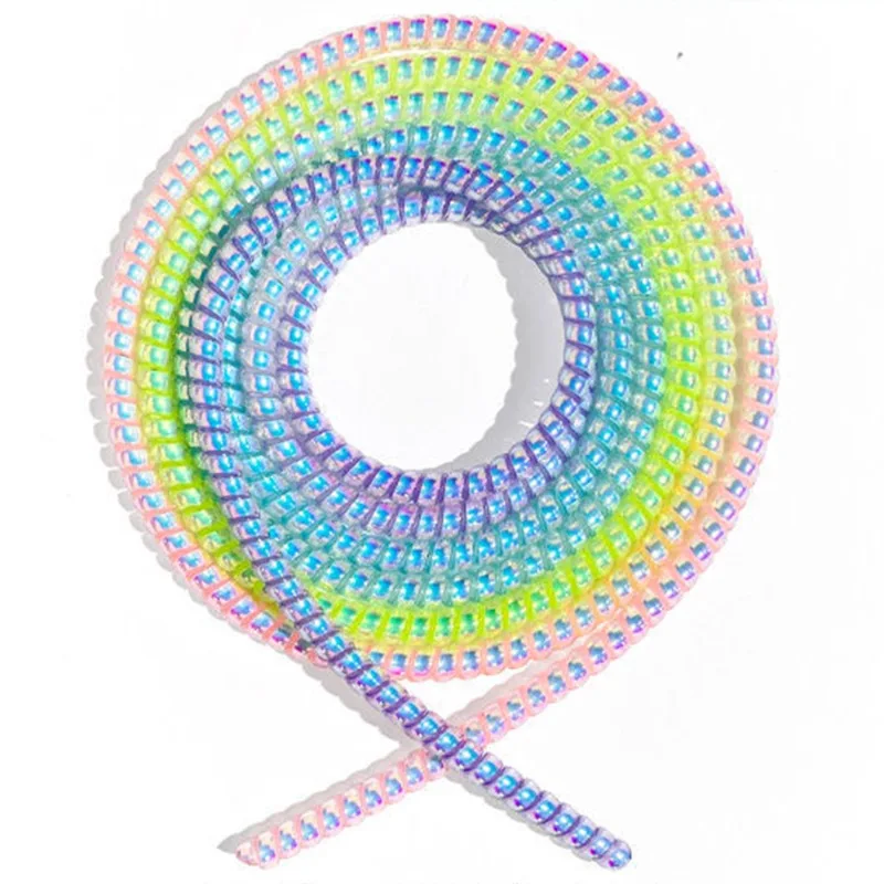 Neue Bunte Spirale Ladegerät Kabel Kabel Protector Universal