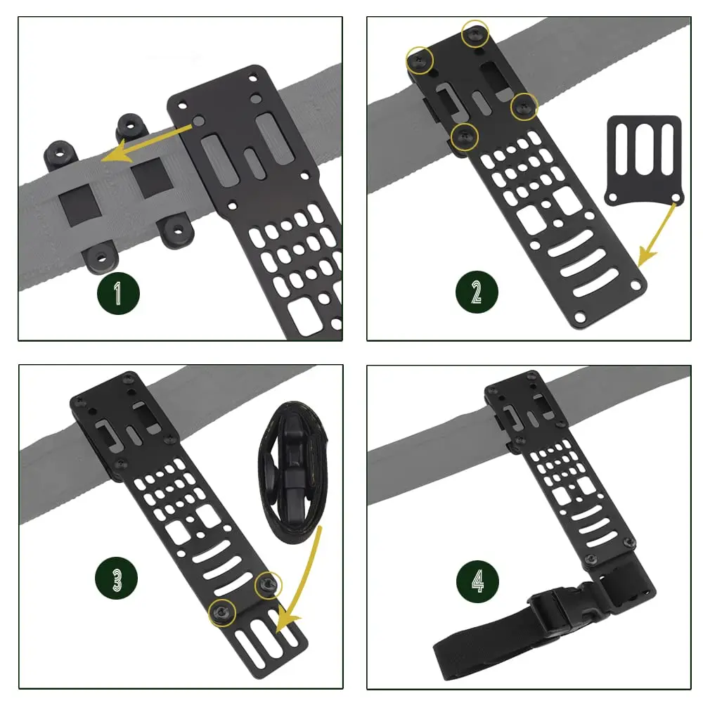 Drop Leg Tragen Plattform Metall Modulare Einstellbare – Bild 5