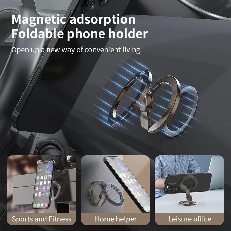 2025 Doppelseitiger MagSafe-Telefonhalter für iPhone – Bild 3