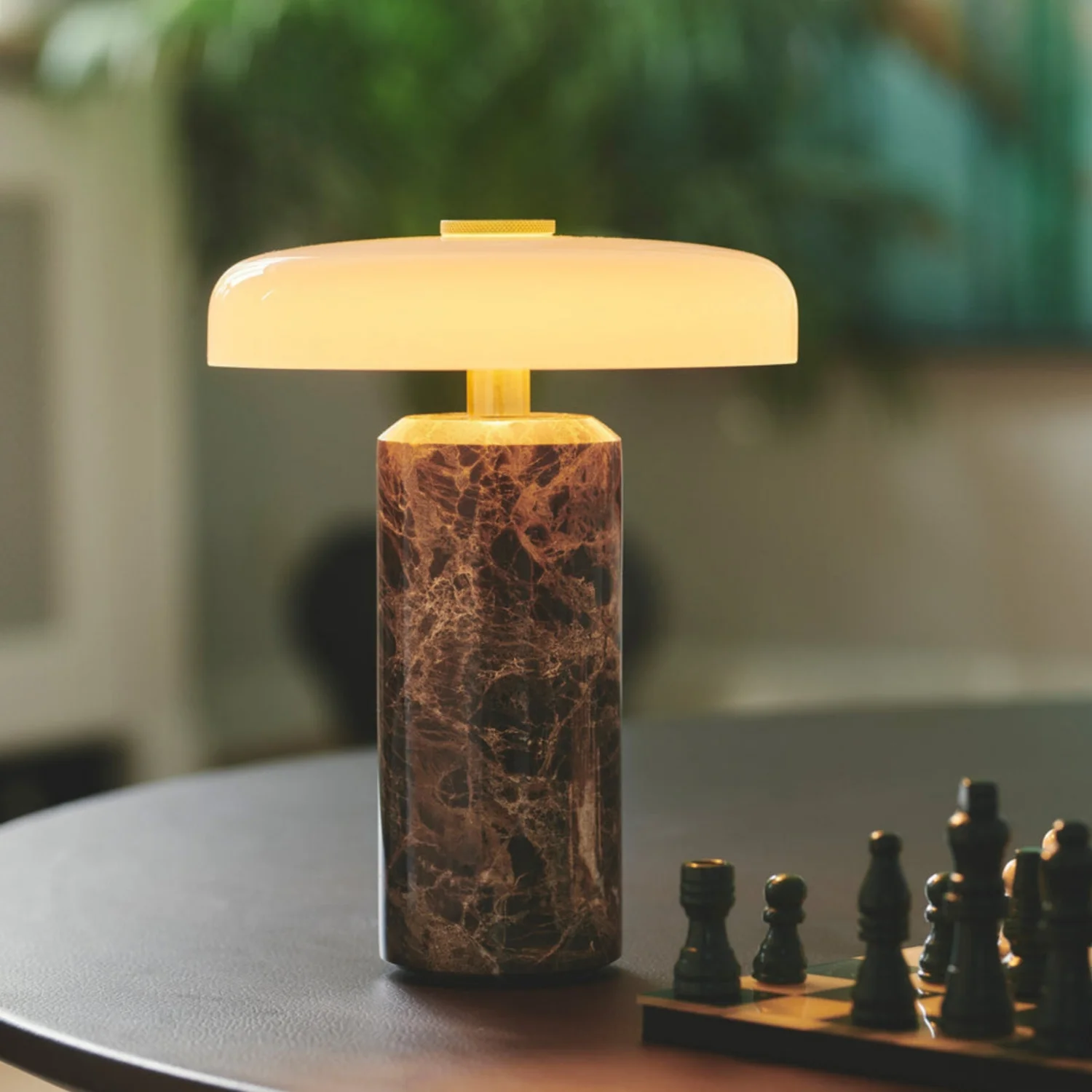 Tischlampen, luxuriöses Glas, 110 V/220 V, Marmor – Bild 5