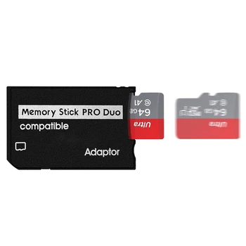 TF zu MS Memory Stick Pro Duo Adapter Kartenleser für PSP SD Kartenkonverter für Sony PSP 1000 2000 3000