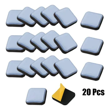 Füße Segelflugzeug Schiebe Pads Home Möbel Sliders Möbel Gleiter PTFE Platz Boden Mover Pads (20 Stück)