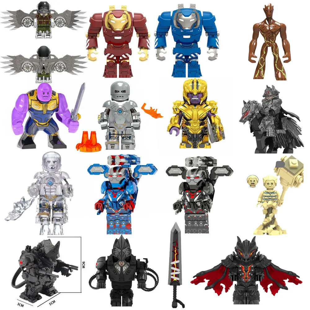 Meistverkaufte Kinder-Anime-Figuren Helden-Bausteine