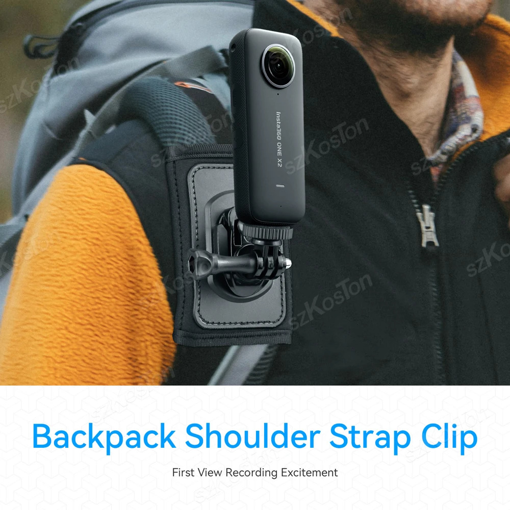 360 Rotations tasche Rucksack Schulter gurt halterung für – Bild 6