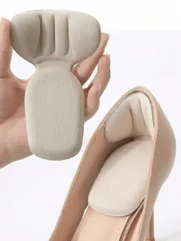 5 Paar Fersengriff-Pads, elastische Schuhpolster, große Fersengriff-Pads für Schuhe, Polster für Damen