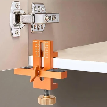 Schranktür-Montagevorrichtung, mit Stützarm und Klemme, Karosseriewerkzeug aus Aluminiumlegierung zum Einbau