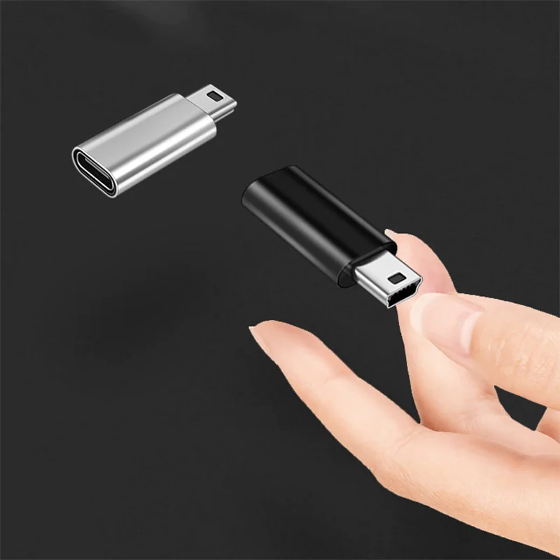 Metall Universal Otg Mini 5 Pin USB Adapter B Stecker auf USB – Bild 4