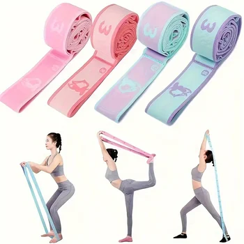 Yoga- und Pilates-Trainingsbänder für Ganzkörpertraining - extra dickes, tragbares und rutschfestes Design