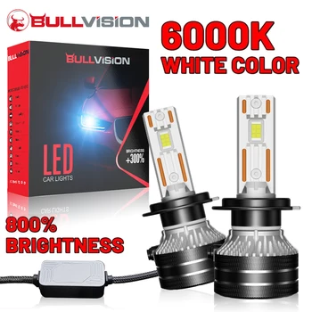 Bullvision H4 LED-Scheinwerfer H7 H1 H11 H8 9005 HB3 9006 HB4 9012 HIR2 880 881 H27 9007 9008 H13 5570 CSP