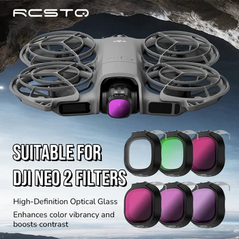 RCSTQ Drohnen-Objektivfilter-Set für DJI Neo2 ND-Filterkit ND8 ND16 ND32 CPL UV-Filter Kamera