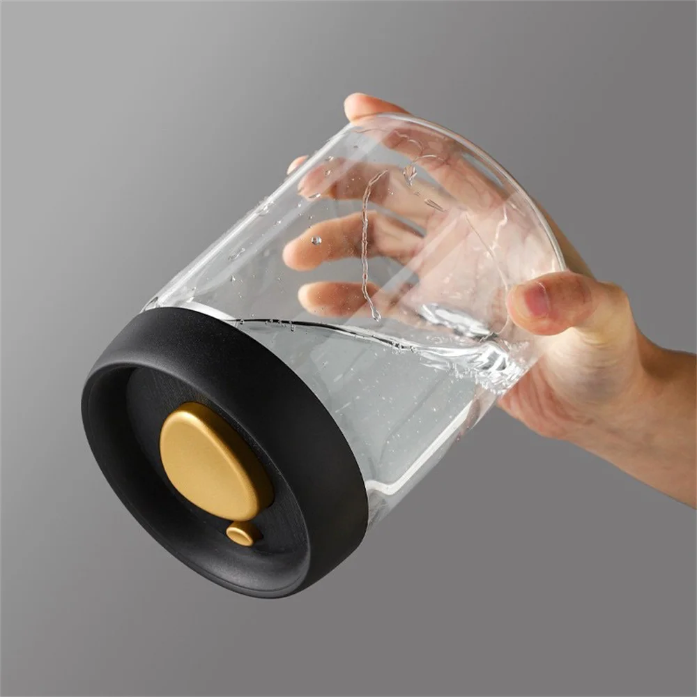 1pc Kaffee Bohnen Vakuum Versiegelt Tank Haushalt Glas – Bild 6