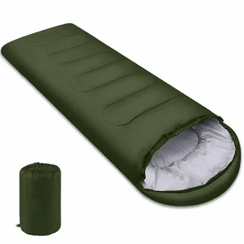 Camping-Schlafsack, ultraleicht, wasserdicht, für 4 Jahreszeiten, warmer Schlafsack im Umschlagformat