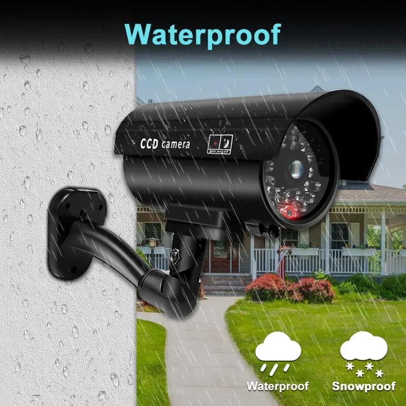 1pc Dummy-Überwachungs kamera wasserdicht Indoor Outdoor – Bild 3