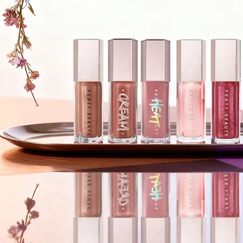 Fenty Beauty Gloss Bomb Lip Glaze Mehrfarbig Feuchtigkeitsspendend Glänzend Glitzer Lip Plumper Make-up