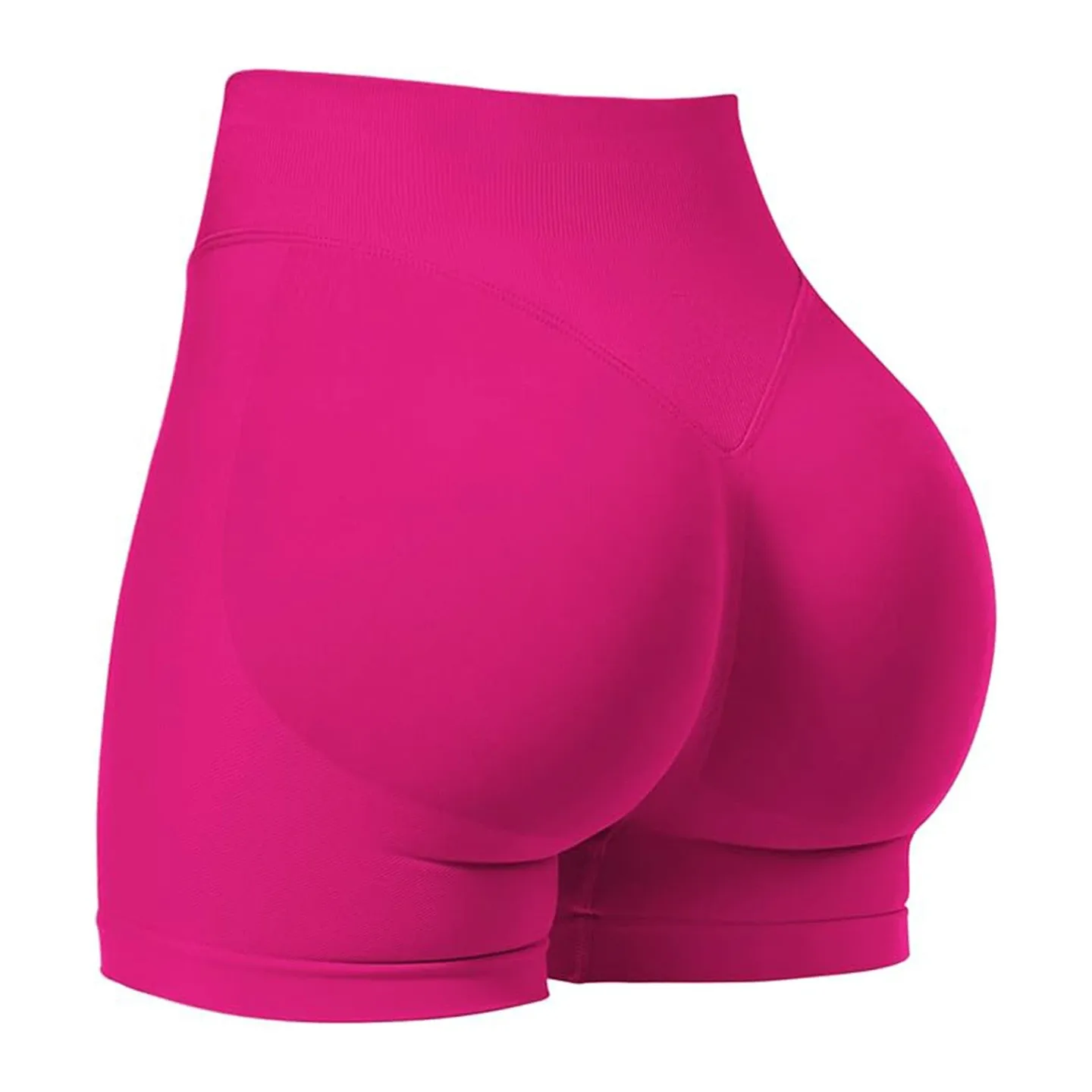 Damen-Sommershorts, niedrige Taille, nahtlose Shorts – Bild 6
