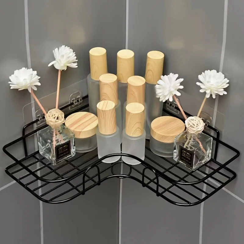 Badezimmerregal, Duschregal, Badezimmer, Küche, ohne Stanzen – Bild 4