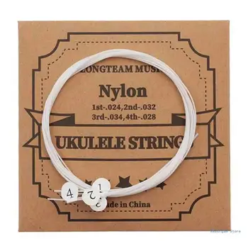 Ukulele-Gitarrensaiten 21-Zoll/23-Zoll/26-Zoll Kleine Gitarre Universelle Nylonsaiten