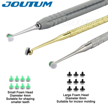 Dental Harz Füllung kit Form Werkzeuge Licht Harz Füllung Spachtel Mischen Griff und Schaum Pads Kit Zähne