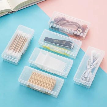 Tragbare Reise-Medizinbox, Wattestäbchenhalter, Fall, Detal Floss, Schmuckschatulle