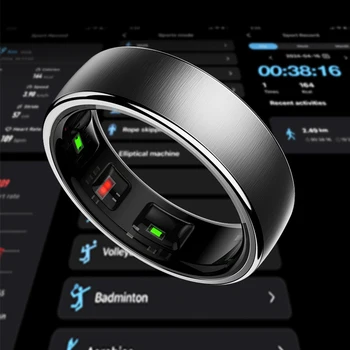R10 Wasserdichte Smart Ring Gesundheit Monitor Männer & Frauen Gesundheit & Schlaf Monitor Smart Ringe