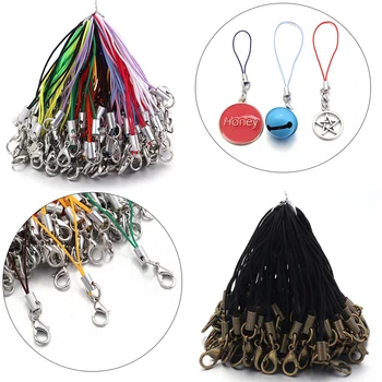 Karabinerverschluss Lanyard Strap Cord Handy Lanyard Polyester Schlüsselanhänger Schnüre Charms