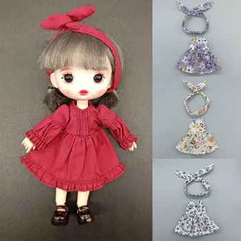 Handgefertigte bedruckte Kleider, Accessoires, Modepuppen-Outfits, Kleider, 11 Stile, Retro-Rock für 1/11