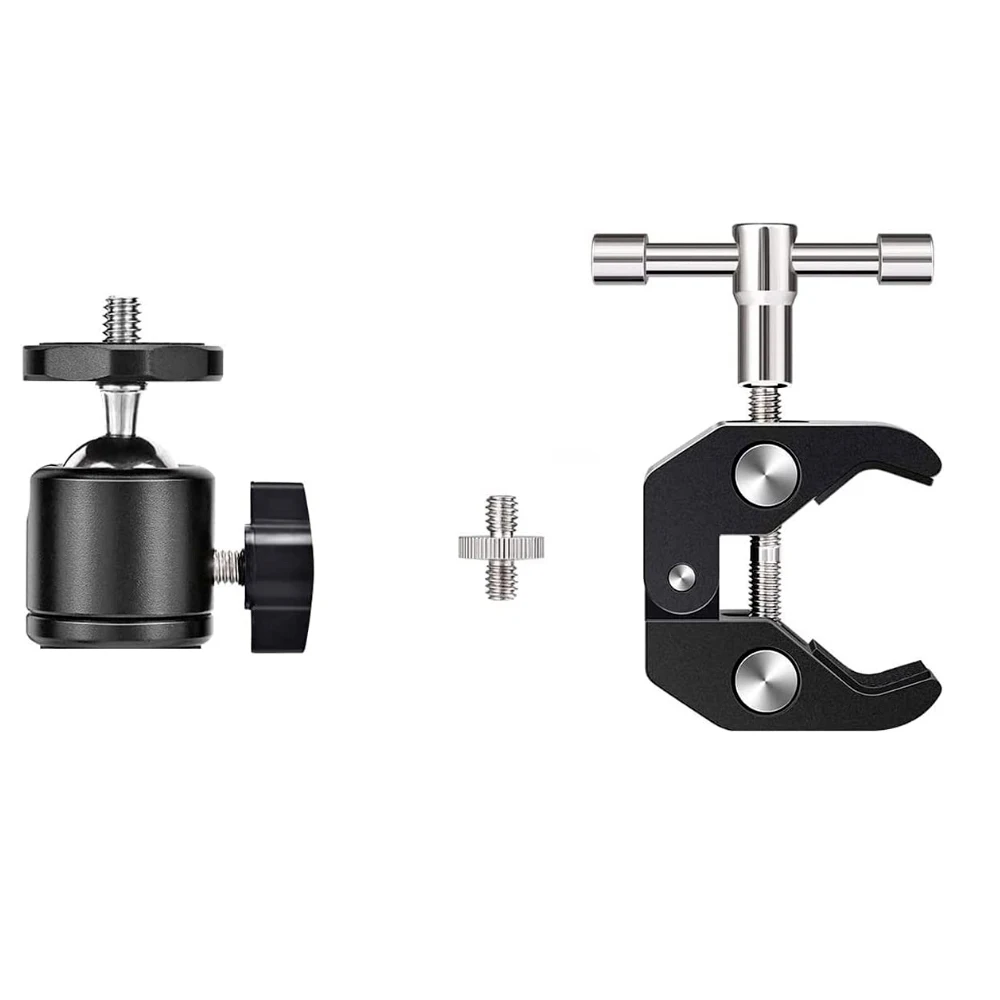 ERIKOLE Super Clamp mit 360° °   Mini Kugelkopf – Bild 3