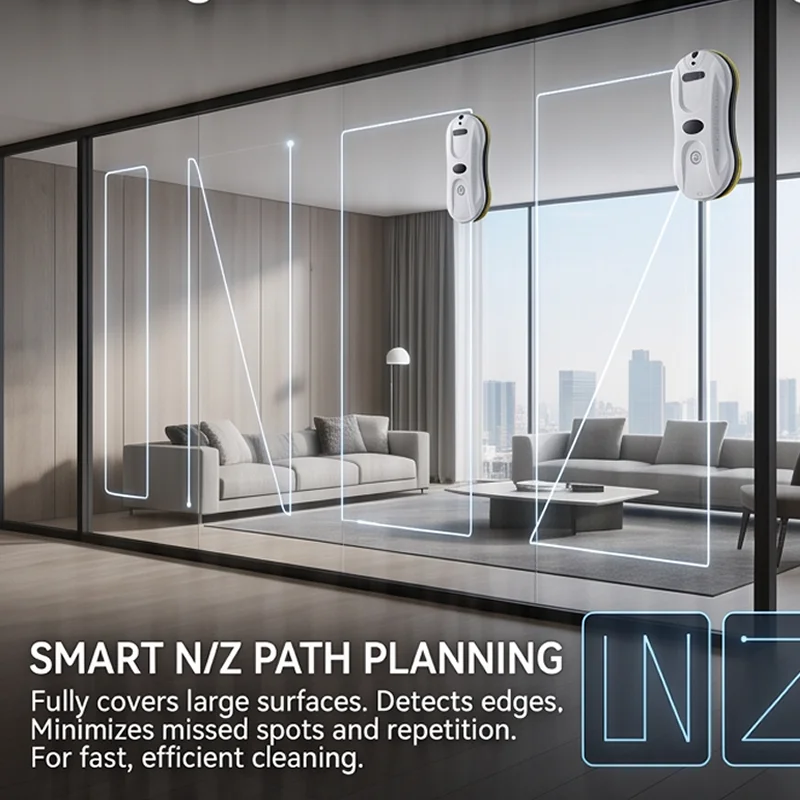 USV-System Roboter-Fensterreiniger, Staubsauger, Smart Home – Bild 4