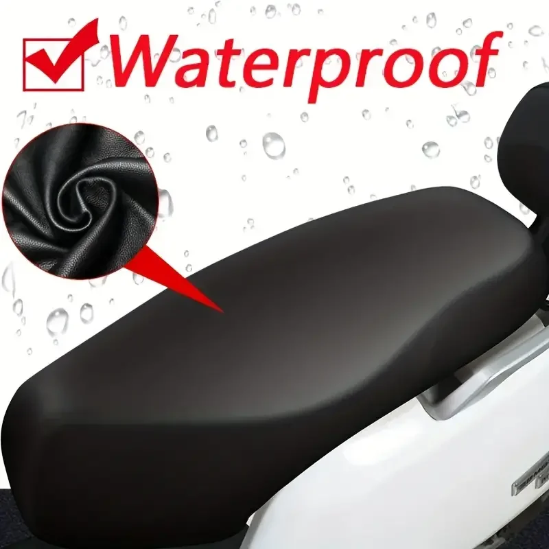 1pc Motorrad Sitz Abdeckung Wasserdicht Staubdicht Regendicht – Bild 2