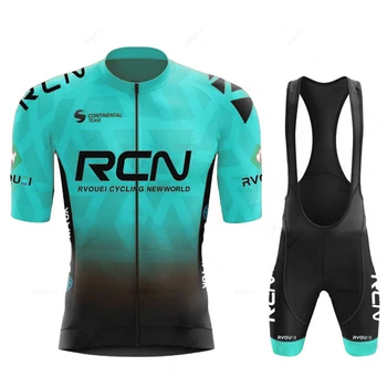 2026 Rvouei Team Radtrikot-Set Sommer Atmungsaktiver Rennrad-Anzug Fahrrad-Uniform Bike MTB Kleidung Neue