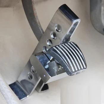Auto Kupplung Schloss Universal Gaspedal Sicherheit Anti-Diebstahl Werkzeug Stahl Edelstahl Auto Bremspedal