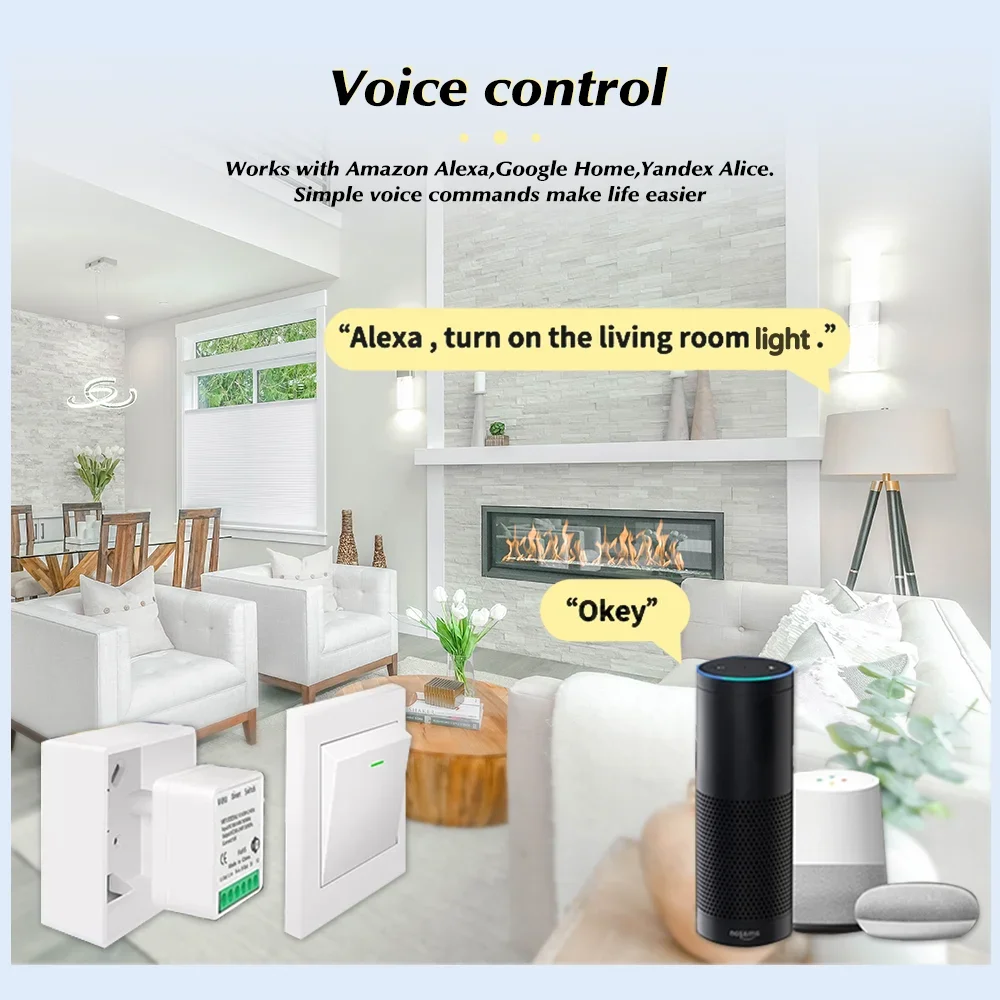 Intelligenter WiFi/Zigbee 3.0 Schalter 16A 20A Modulrelais – Bild 6