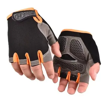Radfahren Handschuhe Anti Slip Schock Atmungsaktive Halb Finger Handschuhe Bike Mtb Handschuhe Sport