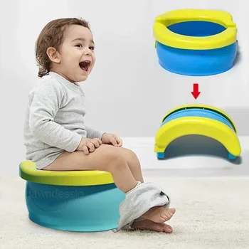 Faltbarer Töpfchentrainingssitz für Kinder, leicht zu reinigender Toilettensitz, Geburtstagsgeschenk