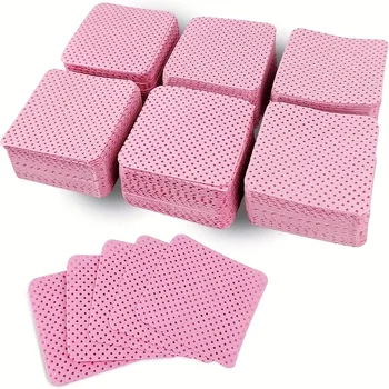 50 fusselfreie Nagelwischtücher, super saugfähige Nagelwischtücher zum Entfernen von Gel-Nagellack