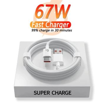 Xiaomi 67W USB-Superschnellladegerät Netzteil Mi 12 11 6A Typ-C-Kabel POCO X5 X4 Pro Note 9 10 11 Ladegerät