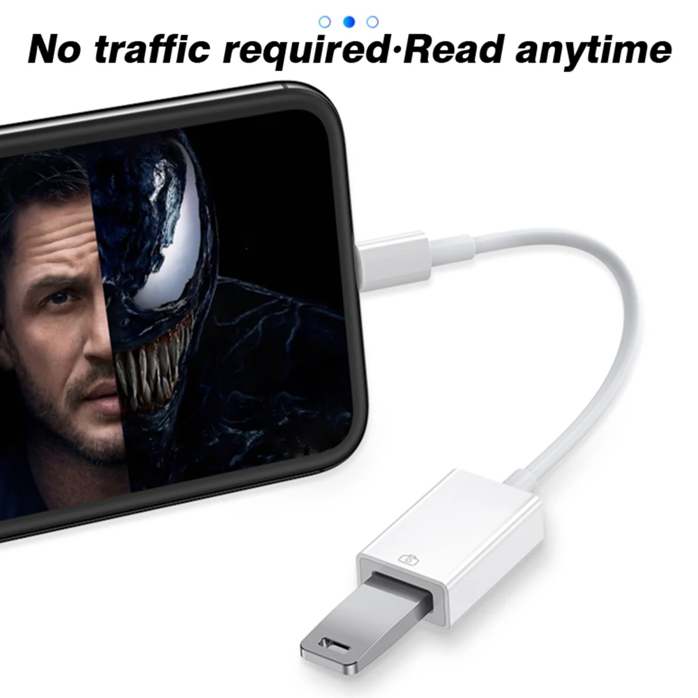 Lightning auf USB 3.0 OTG-Adapter für iPhone, Kamera-Adapter – Bild 3